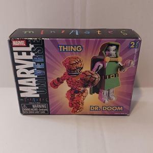 Marvel Mini Mates 2 Pack Thing and Dr. Doom